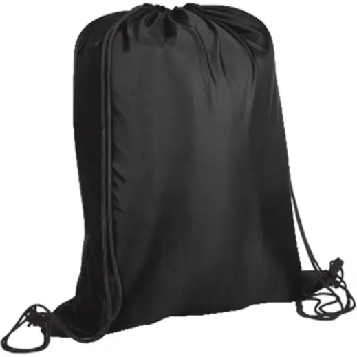 Lightweight Drawstring Bag 210D Black
